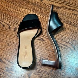 Madewell Monica 90’s Heeled Sandal Size 6- Like New